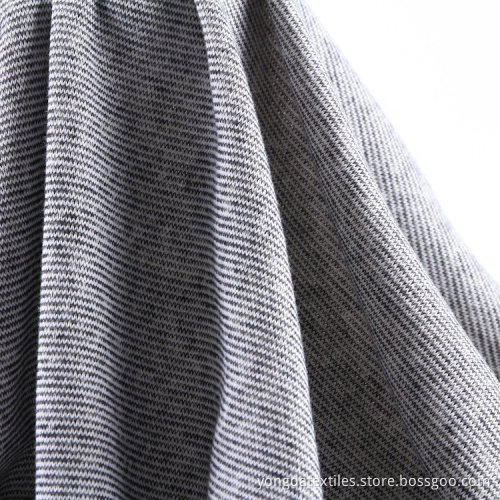 Polyester Stripe Knitted Yarn Dyed Cotton Fabric